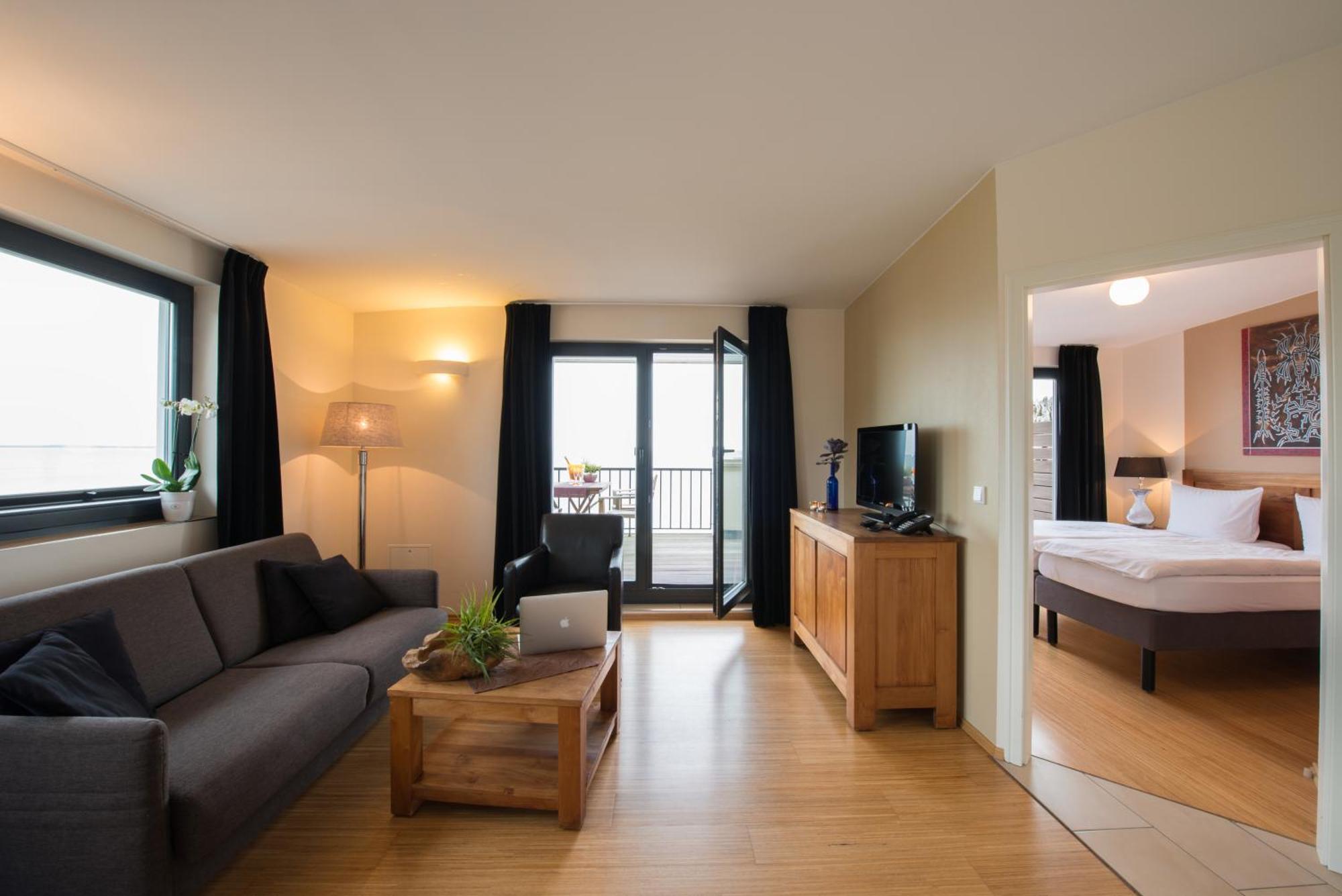 Familienapartment mit seitlichem Meerblick