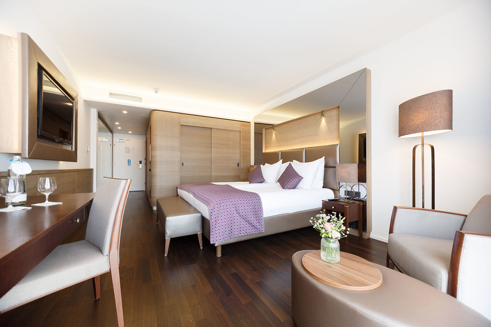 Deluxe Zimmer mit Gartenblick