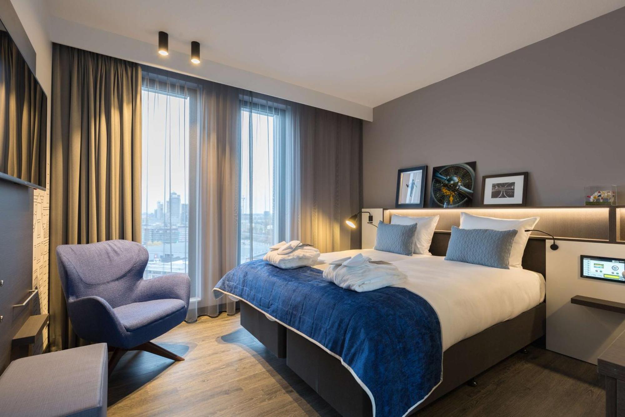 Comfort Doppelzimmer mit Blick auf die Stadt