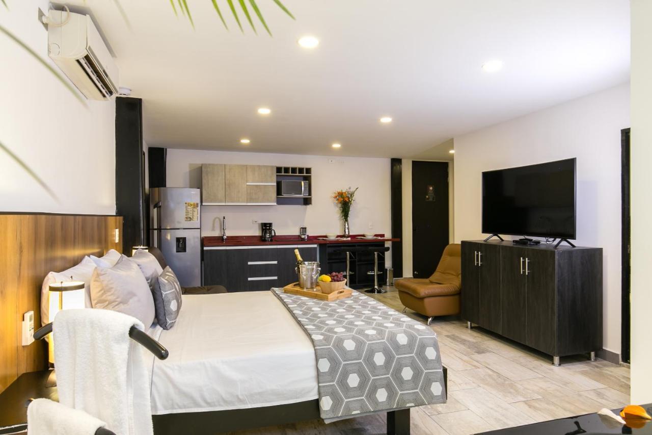 Studio-Apartment mit Whirlpool