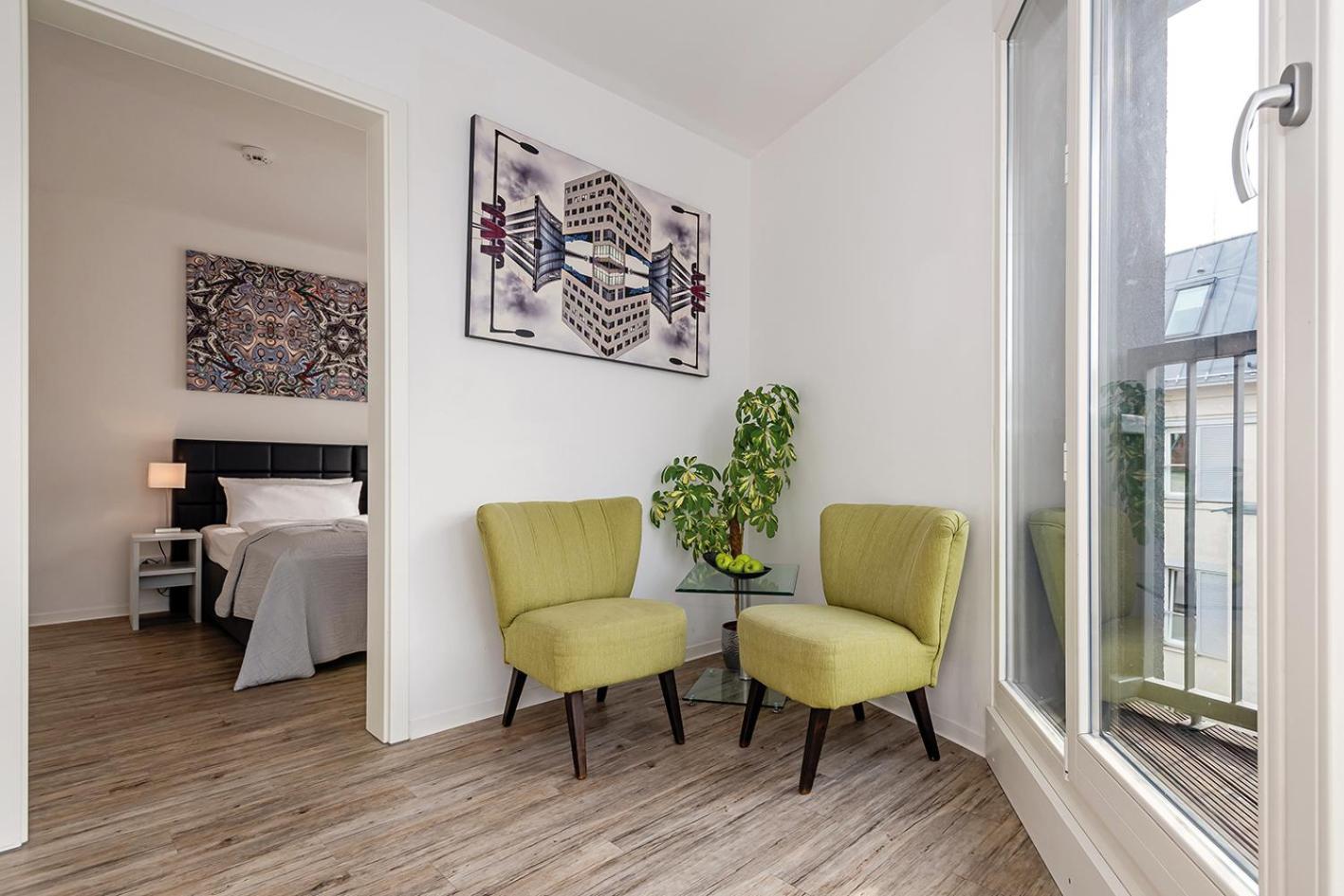 Apartment mit 3 Schlafzimmern und Balkon
