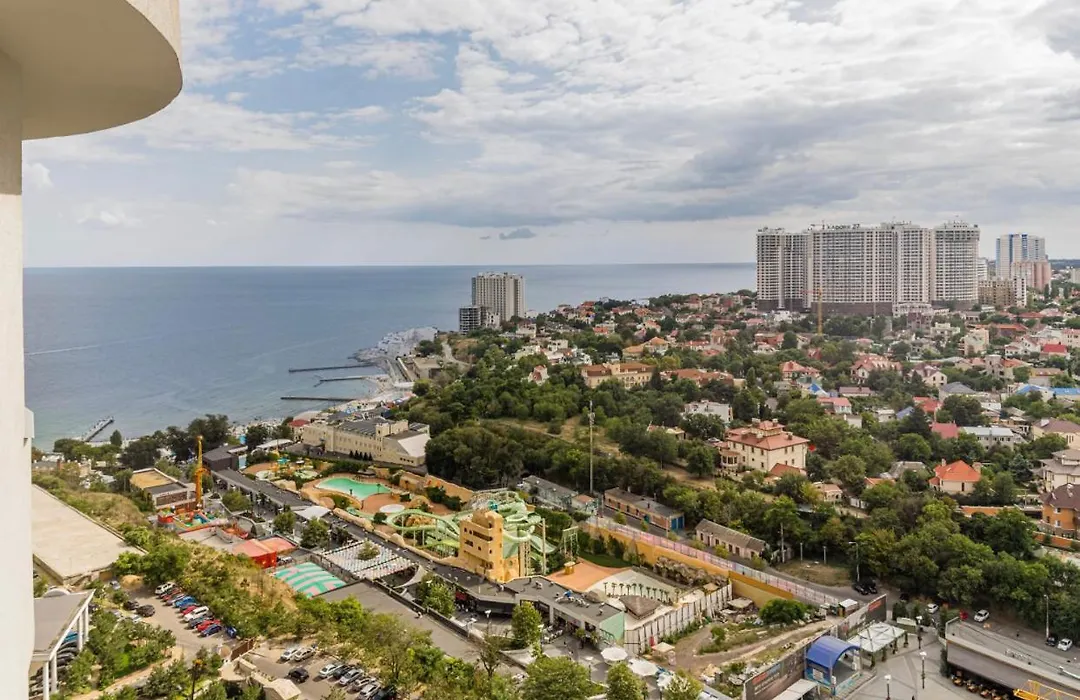 Fainorent Luxury Penthouse В Гагарін Плаза Найкраща Терраса, Прямий Вид, Джакузи, Аркадія-1