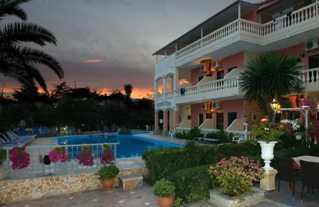 Flamingo Apartments Moraitika Corfu-1