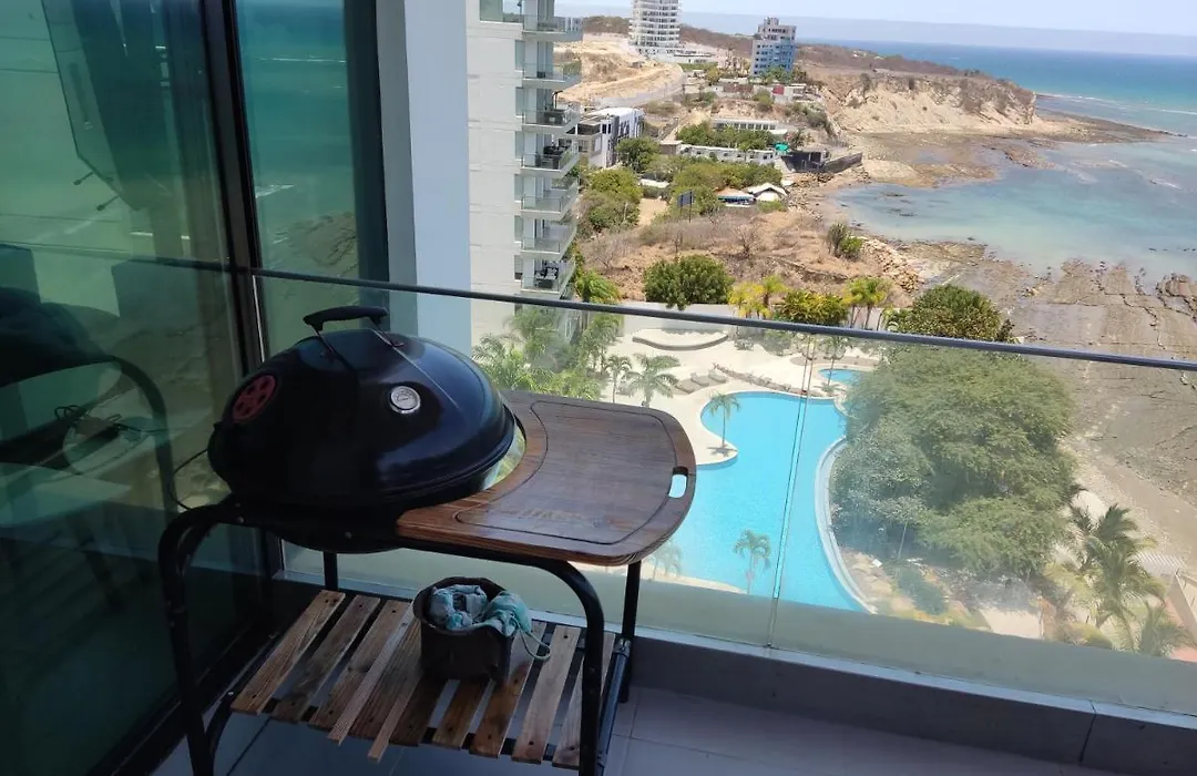 Departamento Suite Frente Al Mar Poseidon Manta-1