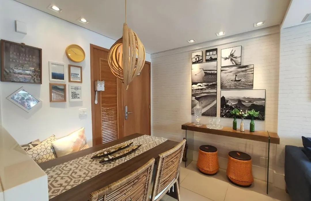 Apartamento Terreo Estiloso Com Piscina No Oka Beach - 104-1