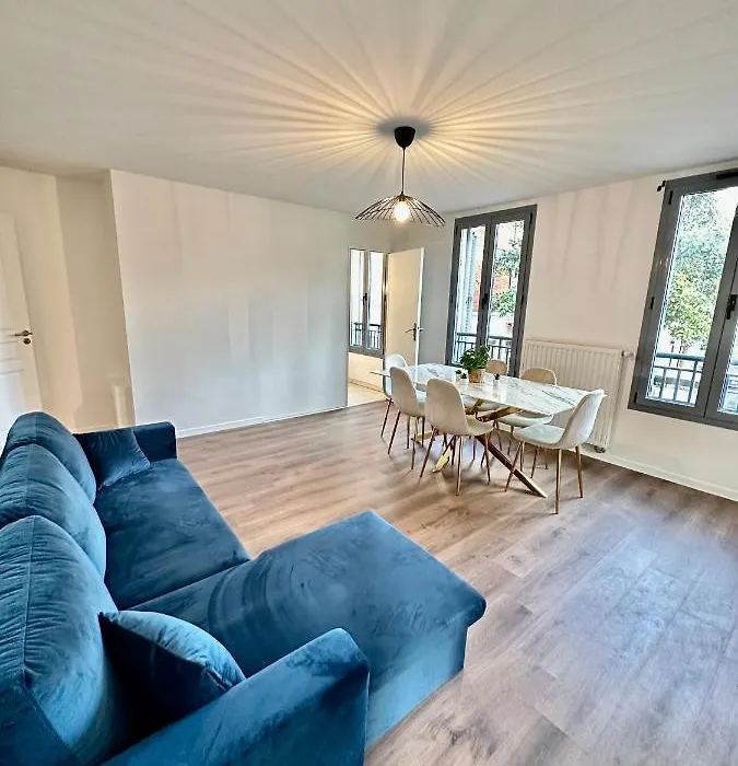 Magnifique Apartment In Paris / Bagnolet 101-1