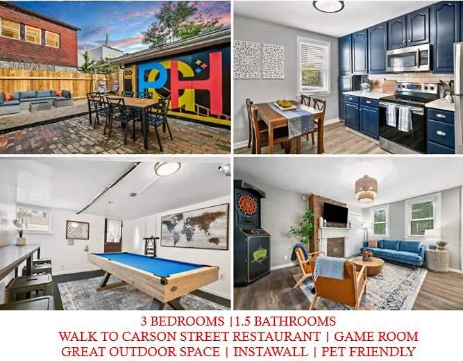 Cozy Southside Pitt Home W/ Pool Table +Yard-1
