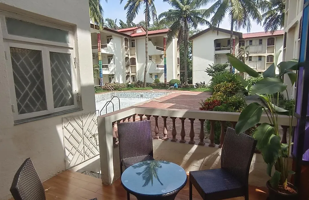 Poolside Apartment Bliss By The Pool Goa-1