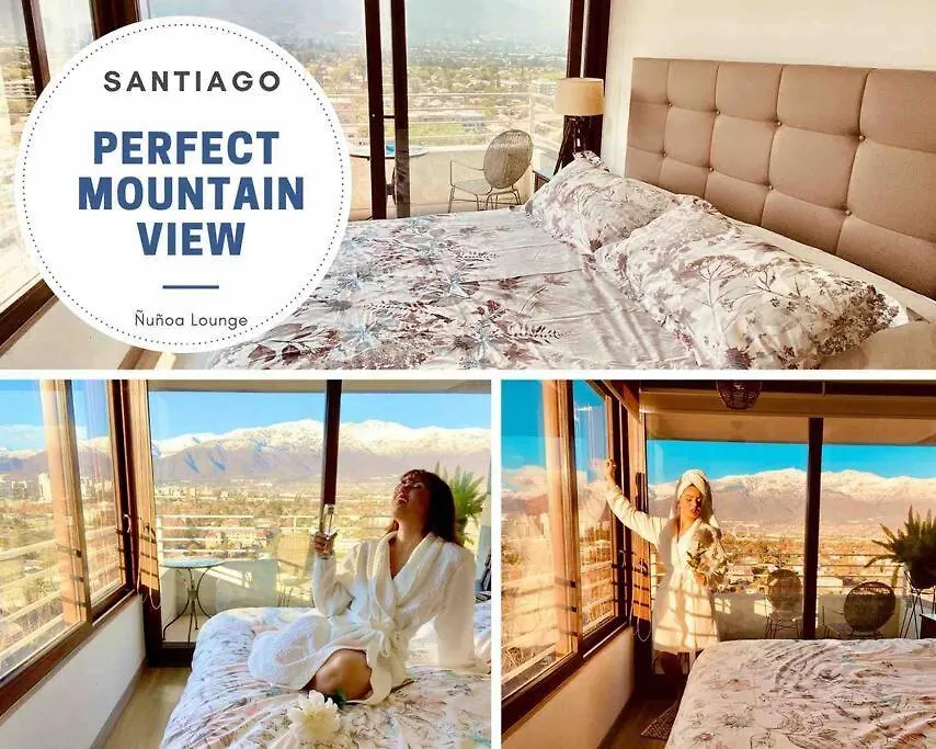 Family Stgo Lounge Penthouse With Best Andes View-1