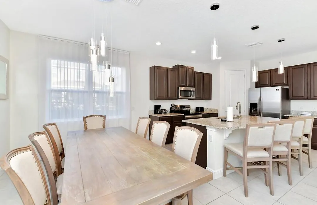 Encore Disney Villa 5 Bedroom Home & Private Pool For 12 Guests 15 Minutes Away From All Disney Parks-1