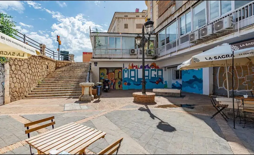 Cozy Studio In Malaga Center- Wifi & Ac-1