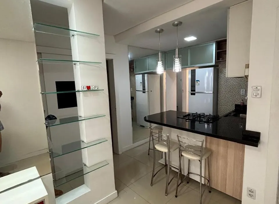 Ap 2 Quartos Planejado Garagem Prox Praia Shopping-1