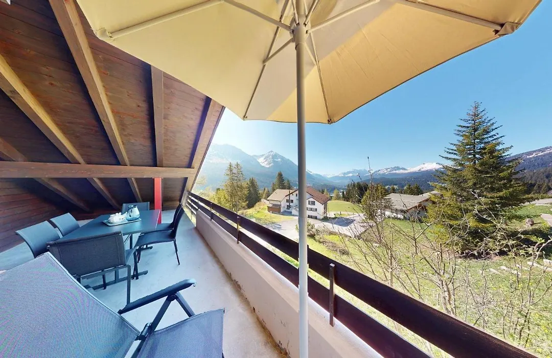 Apartment With Fireplace & Mountain View-1