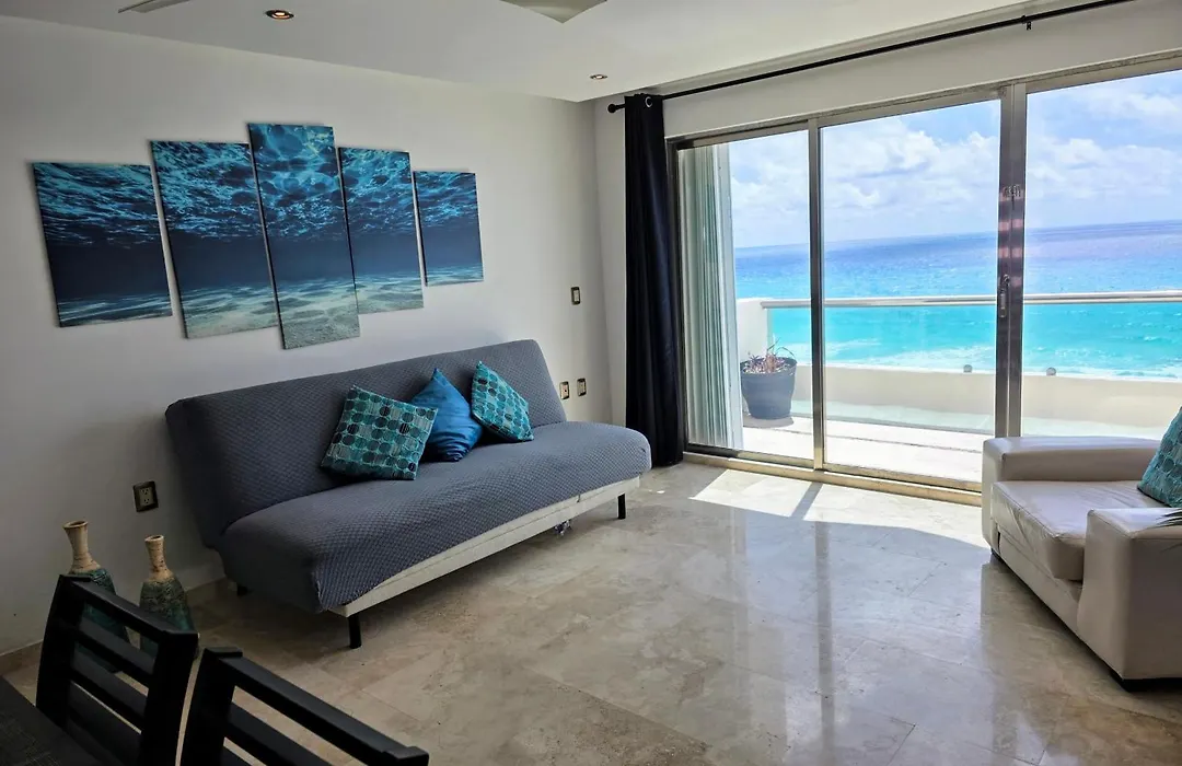 Modern Penthouse, Beautiful Ocean View, Cancun-1