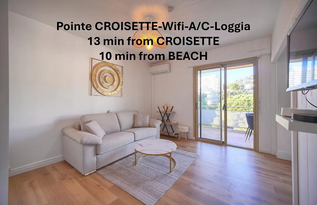 Lumineux Studio Loggia, Alexandre Iii- Proche Croisette A0B203-1