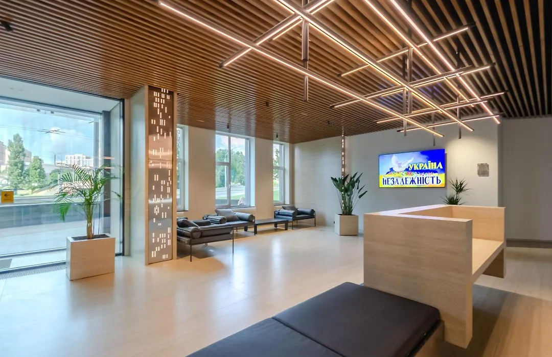 Ддд! 18-196 Manhattan, Beresteiskyi 11, Kyiv, Politekh Metro Nearby, Fantastic City View, 15 Kw Backup Power, Petrovdom Apartment-1