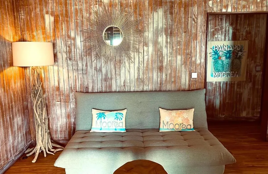 Bungalow Plage Bobby - Moorea Dolphin Lodge-1