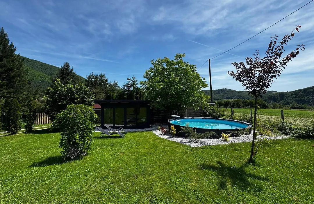 Residence Wood Pool & Spa-1