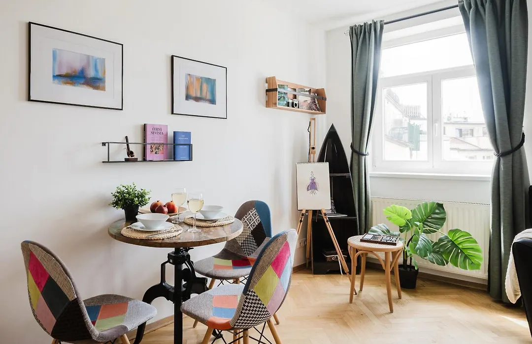 Prague Days - Maisonette Retreat With Terrace, Ac And Tv Tower View-1