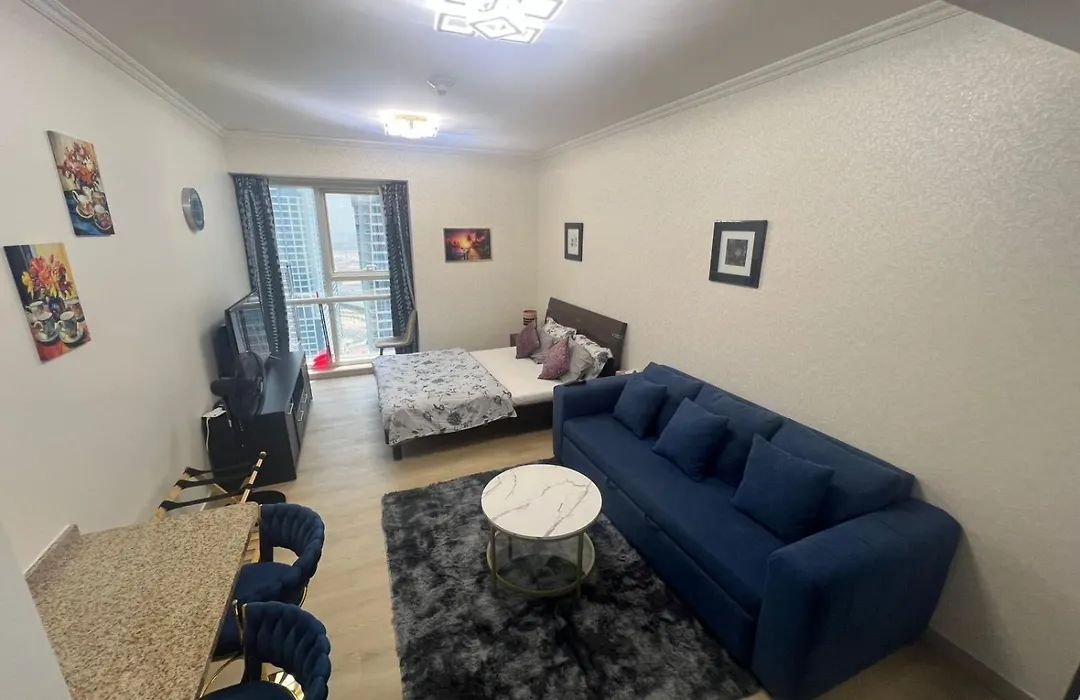 Cozy Studio With Sofa Bed Beside Dmcc Metro & Dubai Marina-1