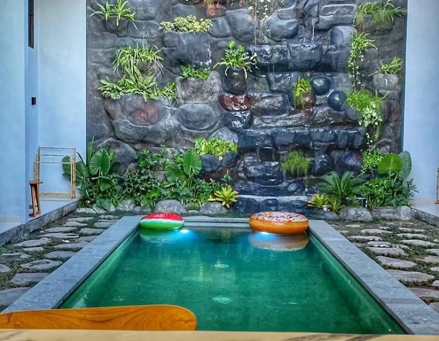 Loft Hideaway Villa With Sofa Bed Central Canggu-1