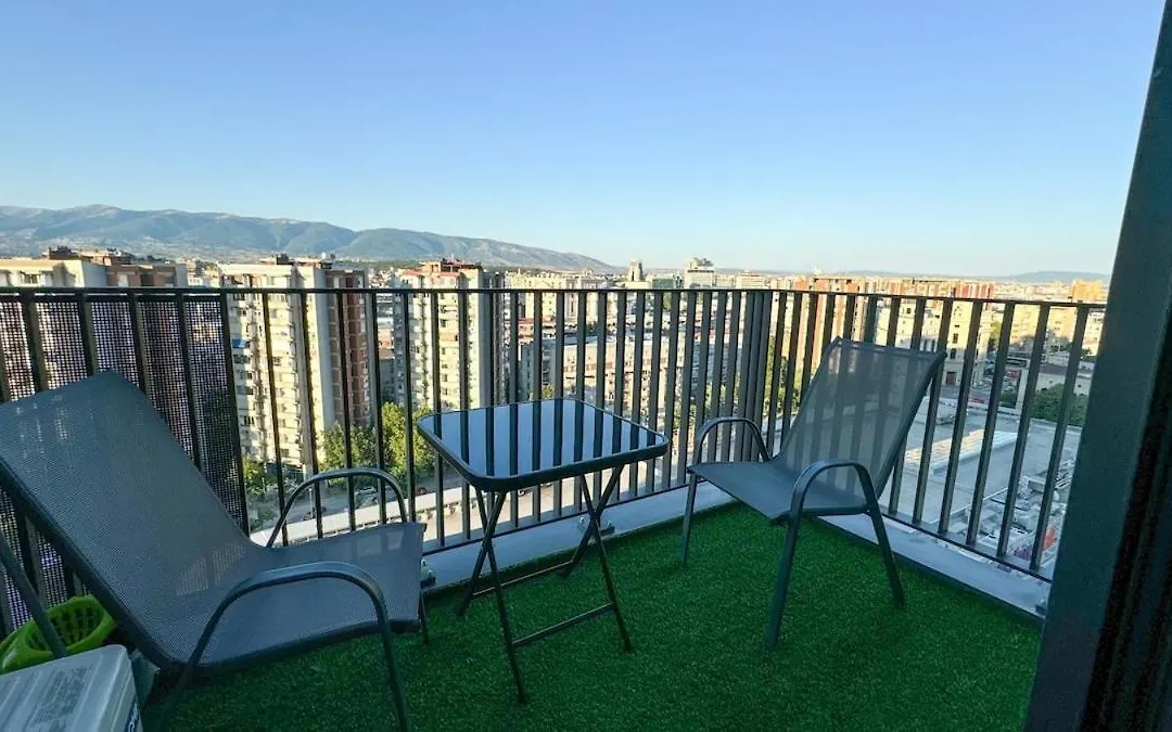 City View 1Br - Central Skopje - Free Parking-1