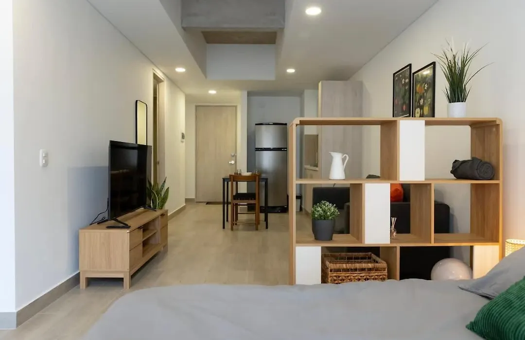 Cozy Minimalist Studio W/Balcony In Downtown-1