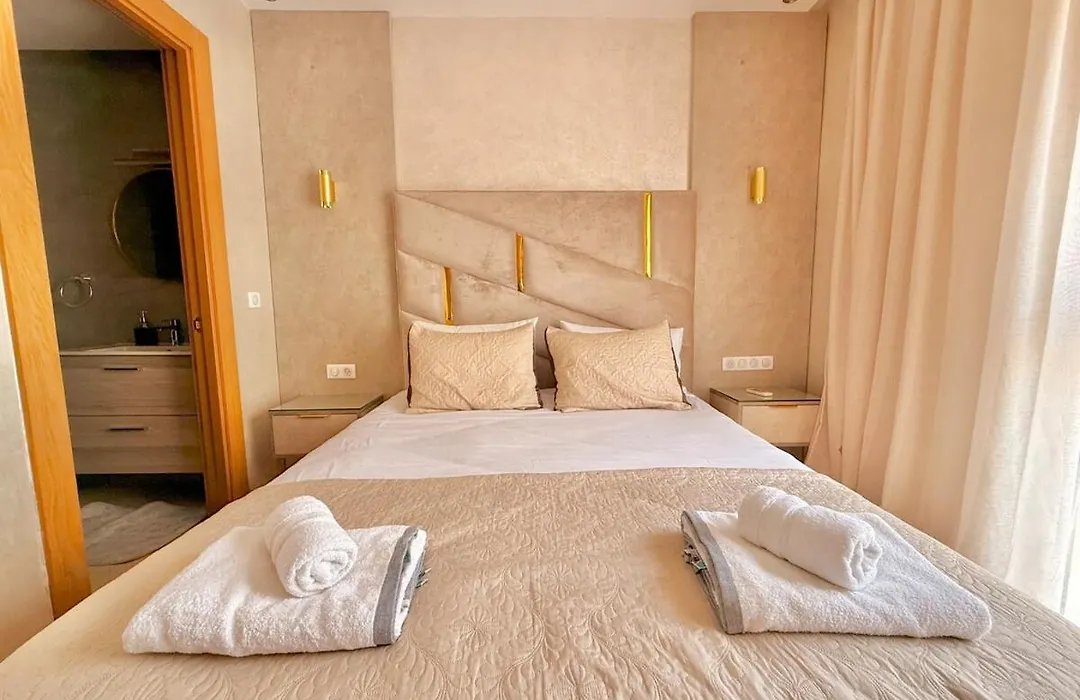 The Blush Garden Apartment With Pools In Taghazout Bay-1