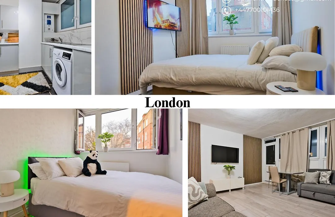 Central London Base 3Br Sleeps 8 Family Friendly-1