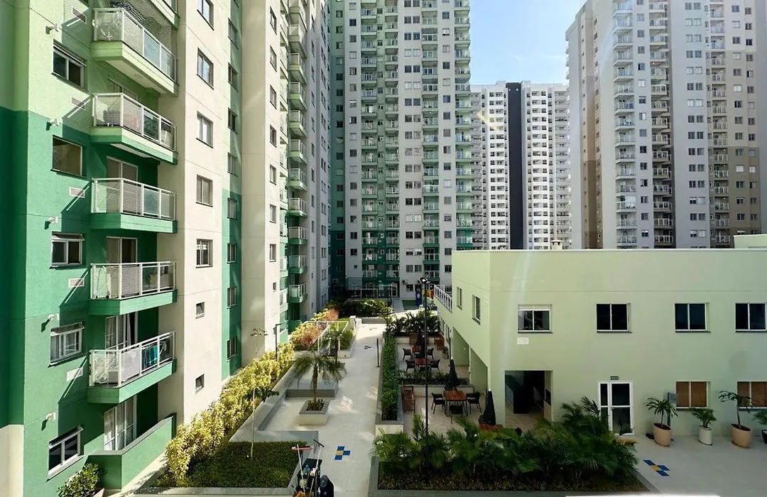 Studio Com Varanda, Para 4 Pessoas, Cozinha Completa, Enxoval, Wi-Fi, Piscina , Sauna E Rooftop, Centro Proximo A Vlt E 20Min De Copacabana-1