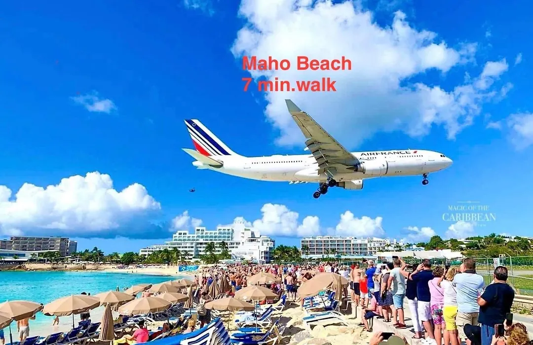 Maho Escape- With Pool And Gym, Lagoon View, Walk To Dinning, Maho Beach And Mullet Bay-1