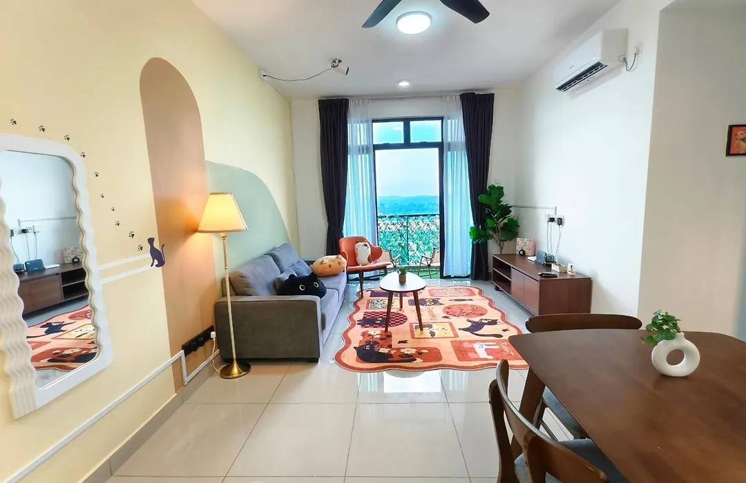 Desaru Meow Cat Theme 3Br Kids Frv 8Pax Pet Friendly, 2 Cpark Netflix I Highest Floor Unblock View-1