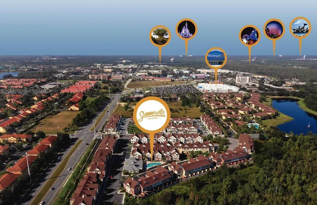 4 Bedroom 4 Ba Deluxe Villa 5 Min To Disney Family Getaway-1