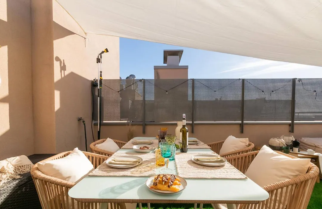 Penthouse With Private Terrace & Pool Access-1