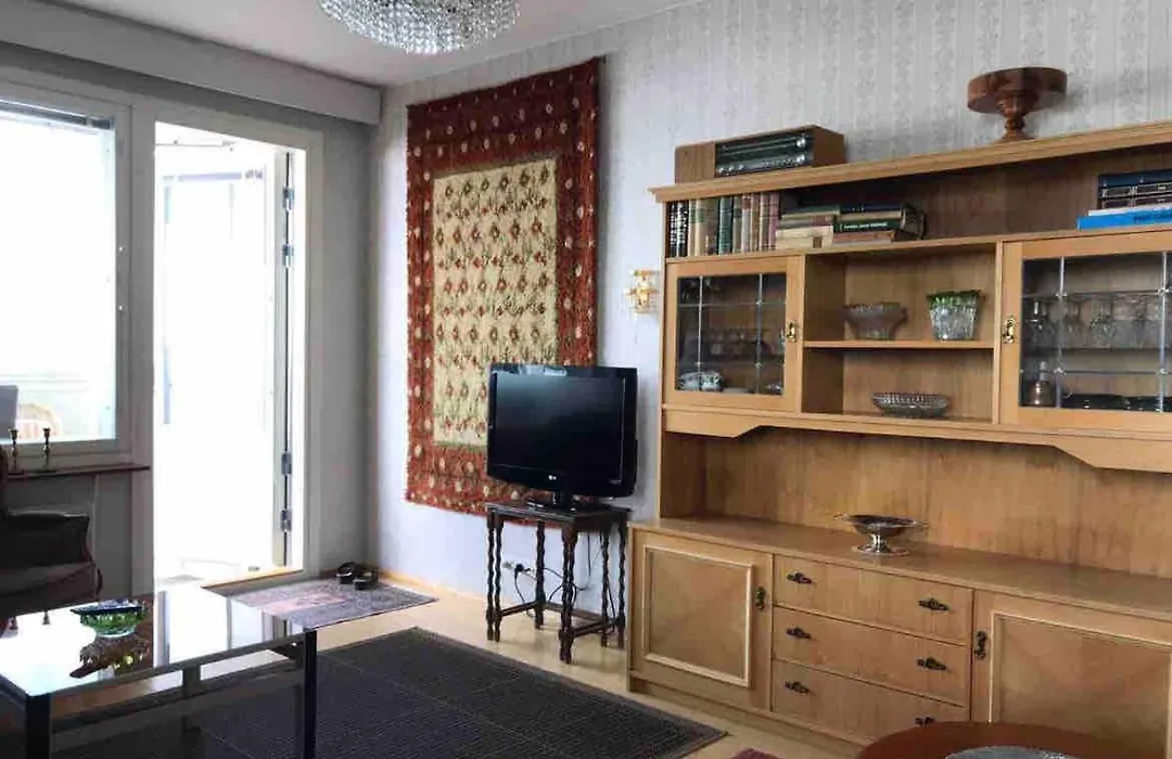 Grandma Nostalgic Apartment With Sauna-1