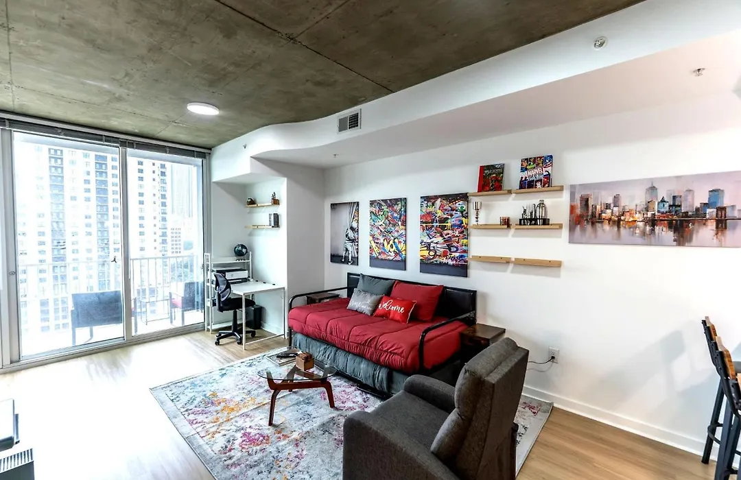 Midtown Atlanta 1Br Beltline Rooftop Pool Luxepad-1