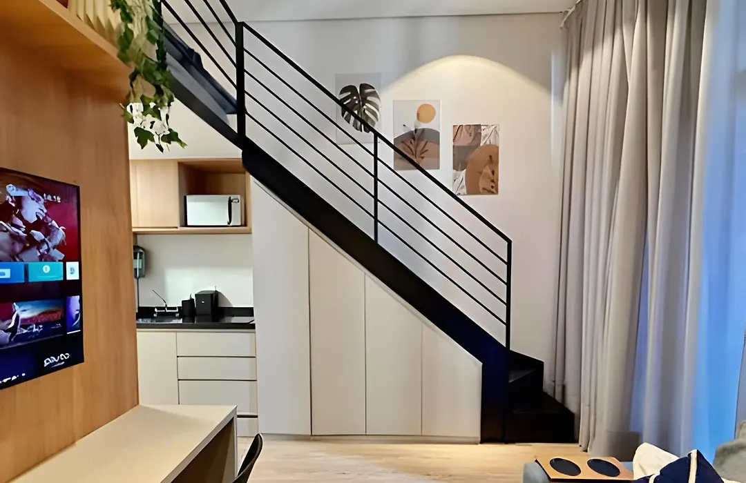 Loft C/ Mezanino - Pe-Direito Alto - Ate 4 Pessoas-1