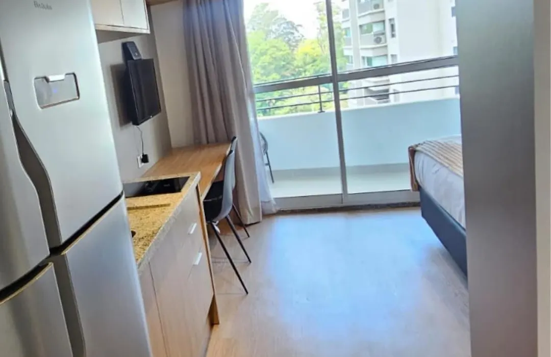 Studio Moderno C/ Garagem 5 Min Metro Butanta Wi-Fi-1