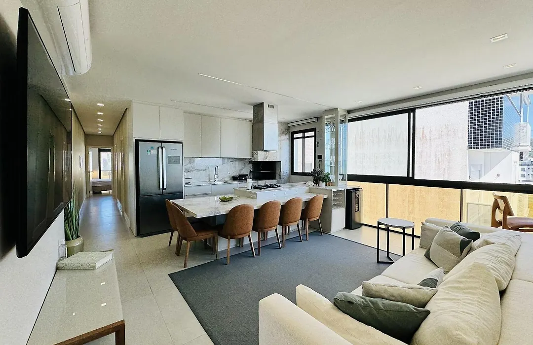 Bellagio Home, Apartamento De Frente Para O Mar, Com Uma Vista Incrivel Para A Praia De Palmas-1