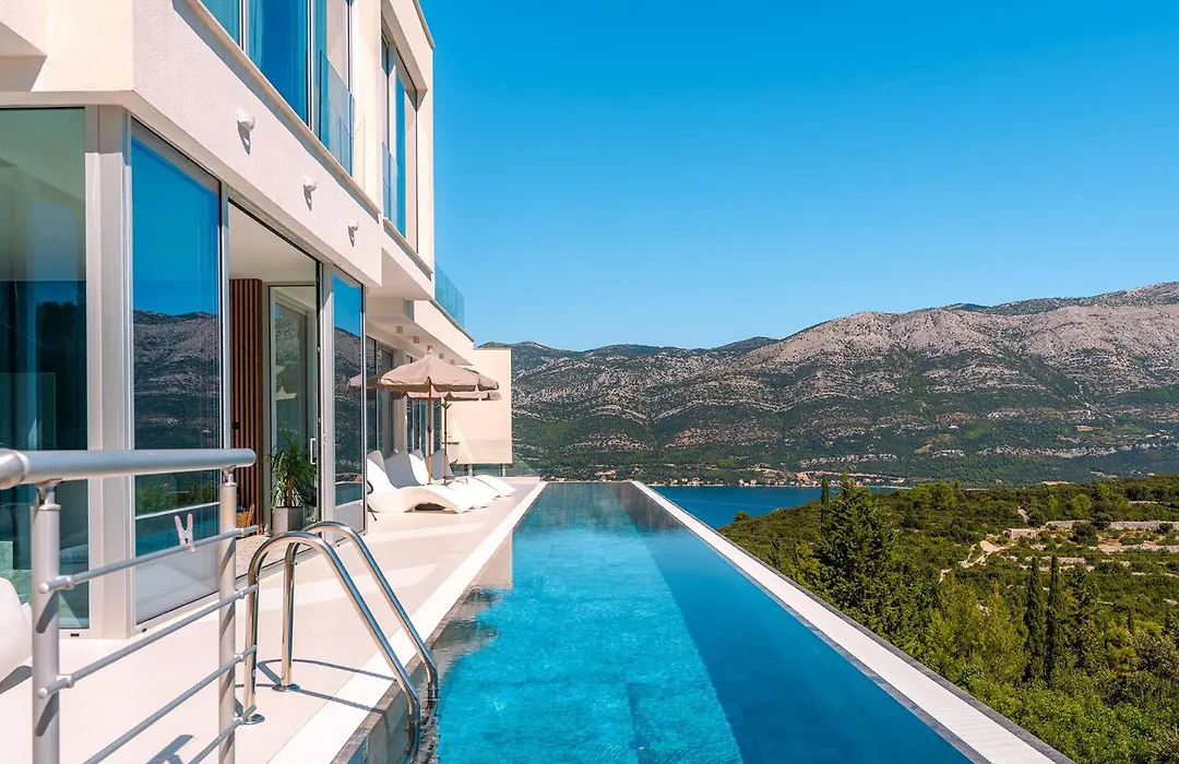 Luxury Villa Morello Korcula 1 With Large Heated Pool, Gym & Sauna-1