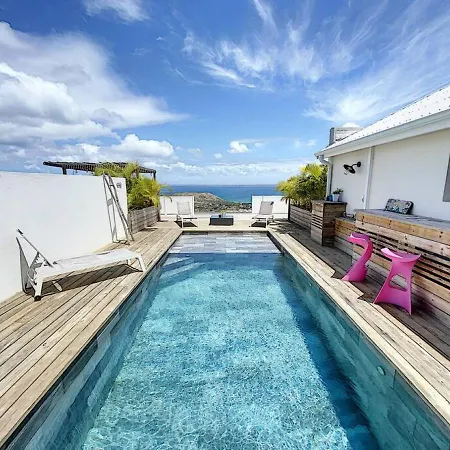 Villa La Guapa, Sea View, Private Pool, 5 Min From The Beach-3