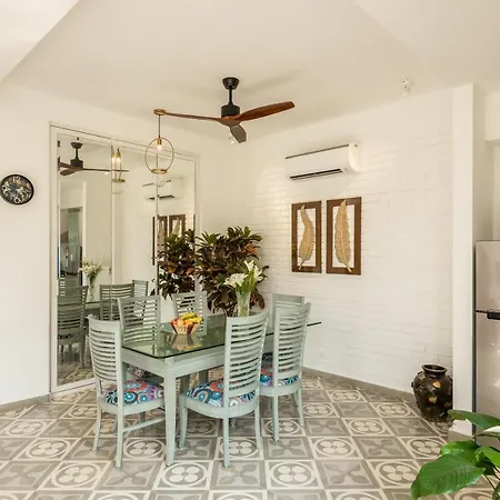 La Risa By The Blue Kite - 2 Bhk Villas Near Vagator Beach, Private Pool With Kitchen, Balcony, Security-3