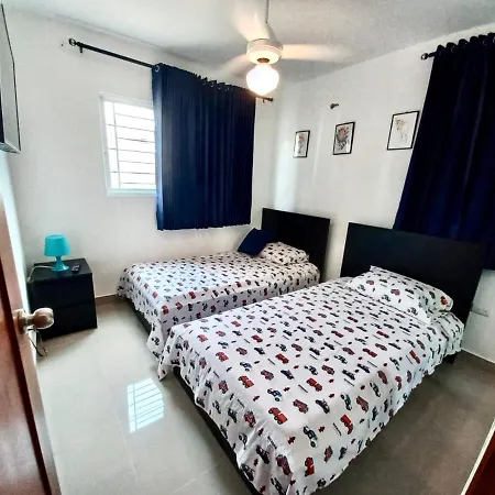 Your Space Piscina, Parque Infantil, 3 Habitaciones , Res Breezes Santiago-3