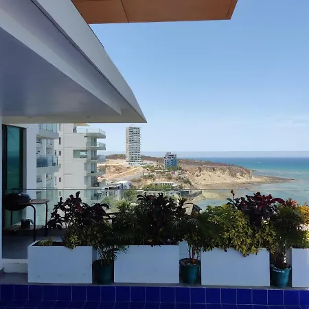 Departamento Suite Frente Al Mar Poseidon Manta-3