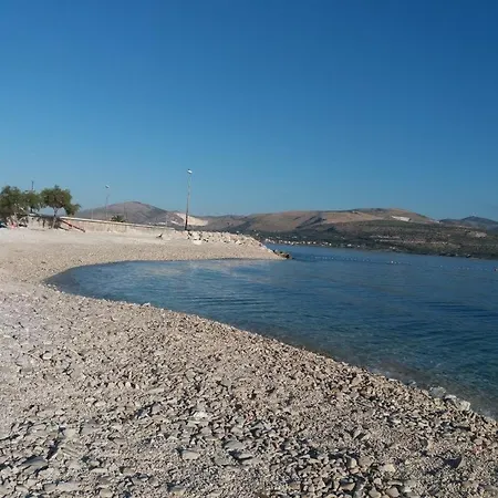 Apartment In Arbanija With Sea View, Balcony, Air Conditioning, Wifi 5138-1-2