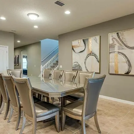 8899 - Super Star Mansion W Pool Spa Close To Disney-2