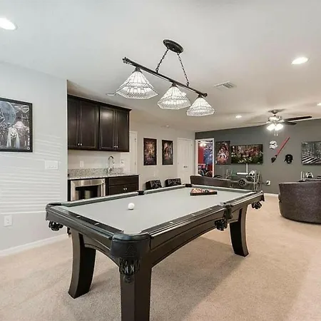 8899 - Super Star Mansion W Pool Spa Close To Disney-3