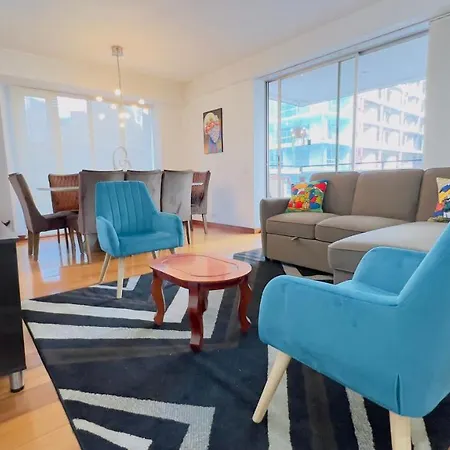 Departamento De Lujo 3 Dormitorios, 5 Camas, 1 Sofa Cama, 11 Personas, Con Terraza Abierta, Wiffi Y Parking Free-3