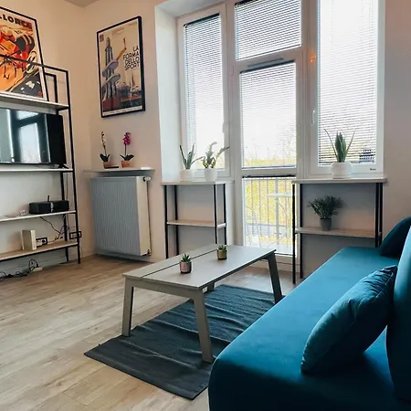 Lazienki Krolewskie Studio Z Antresola I Widokiem-3