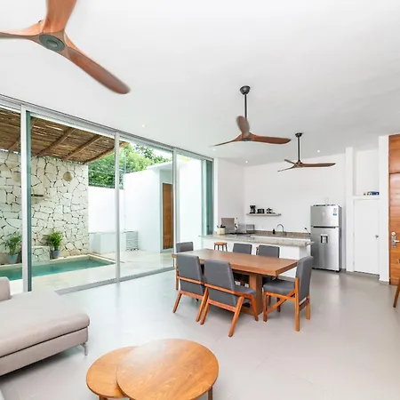 Relaxing 2 Bedroom Apartement In The Center Of Tulum With Private Pool And Terrace-2